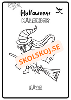 Målarbok - Halloween