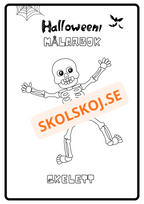 Målarbok - Halloween