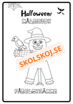Målarbok - Halloween
