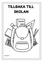 Tillbaka till skolan - Häfte