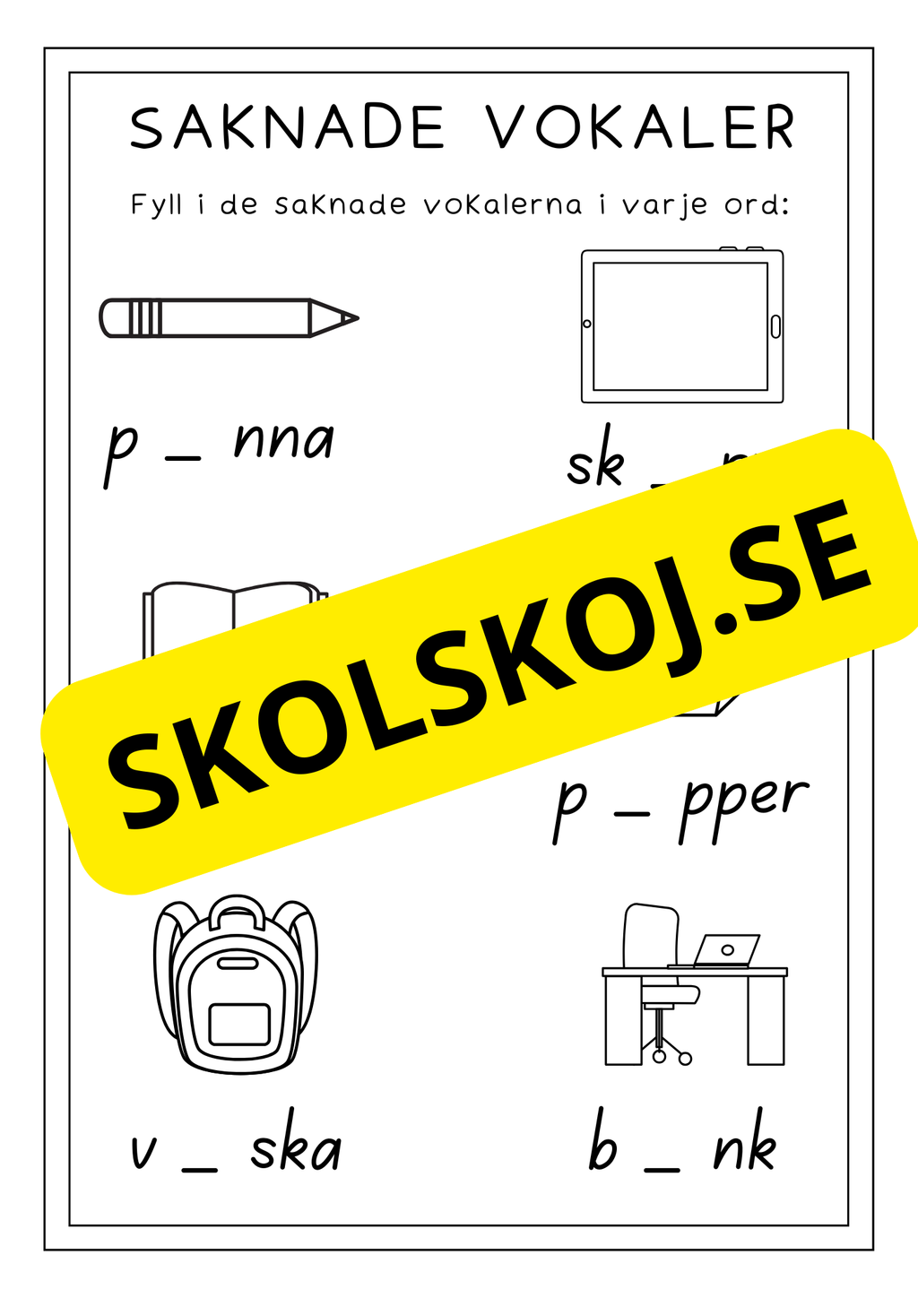 Tillbaka till skolan - Häfte