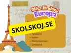 Världsdelar - Europa - Presentation och frågor