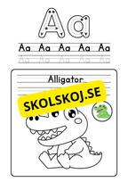 English Alphabet Coloring Booklet
