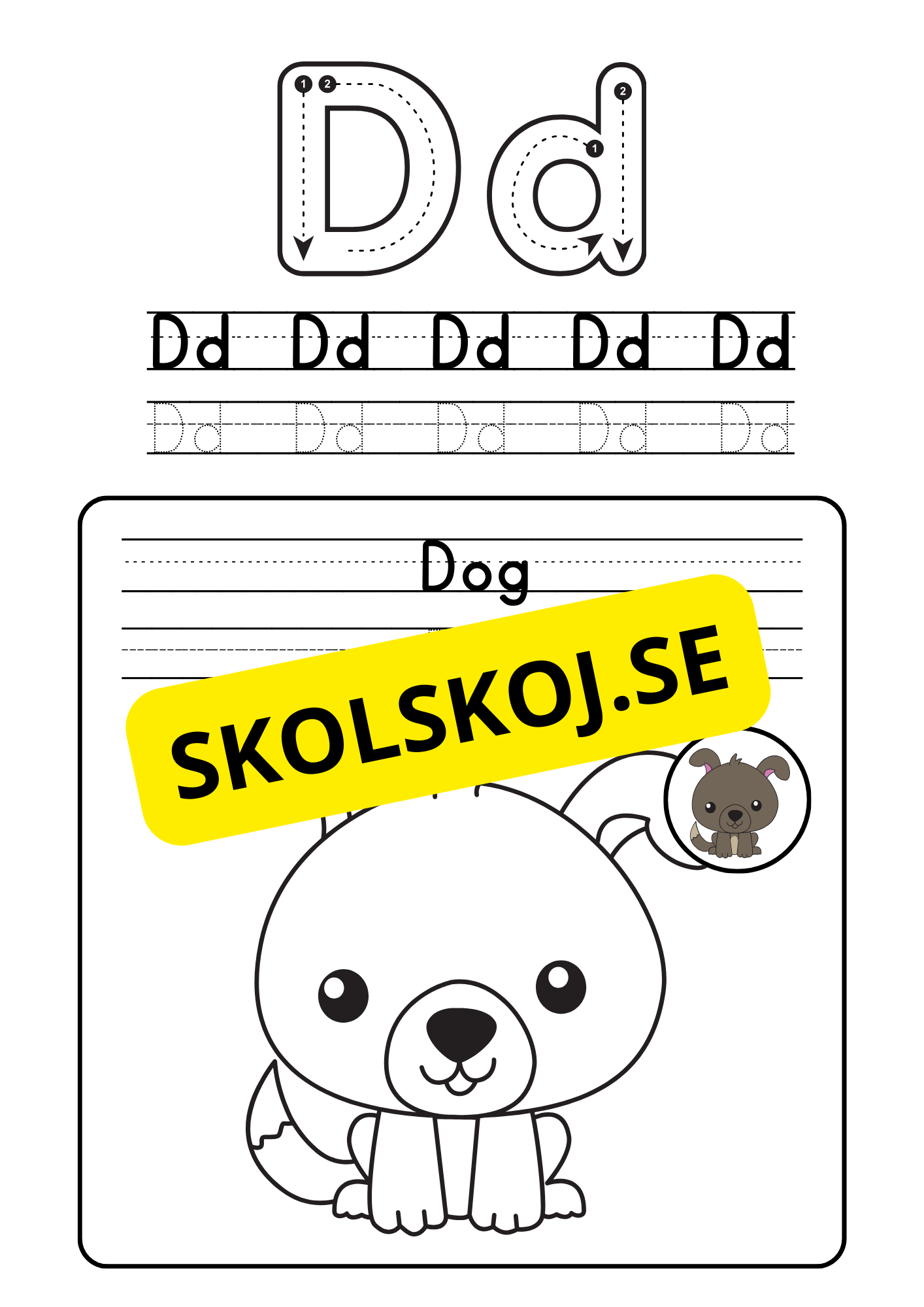 English Alphabet Coloring Booklet