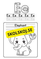 English Alphabet Coloring Booklet