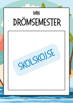 Min drömsemester – Skriv och rita