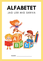 Alfabetet - Jag lär mig skriva