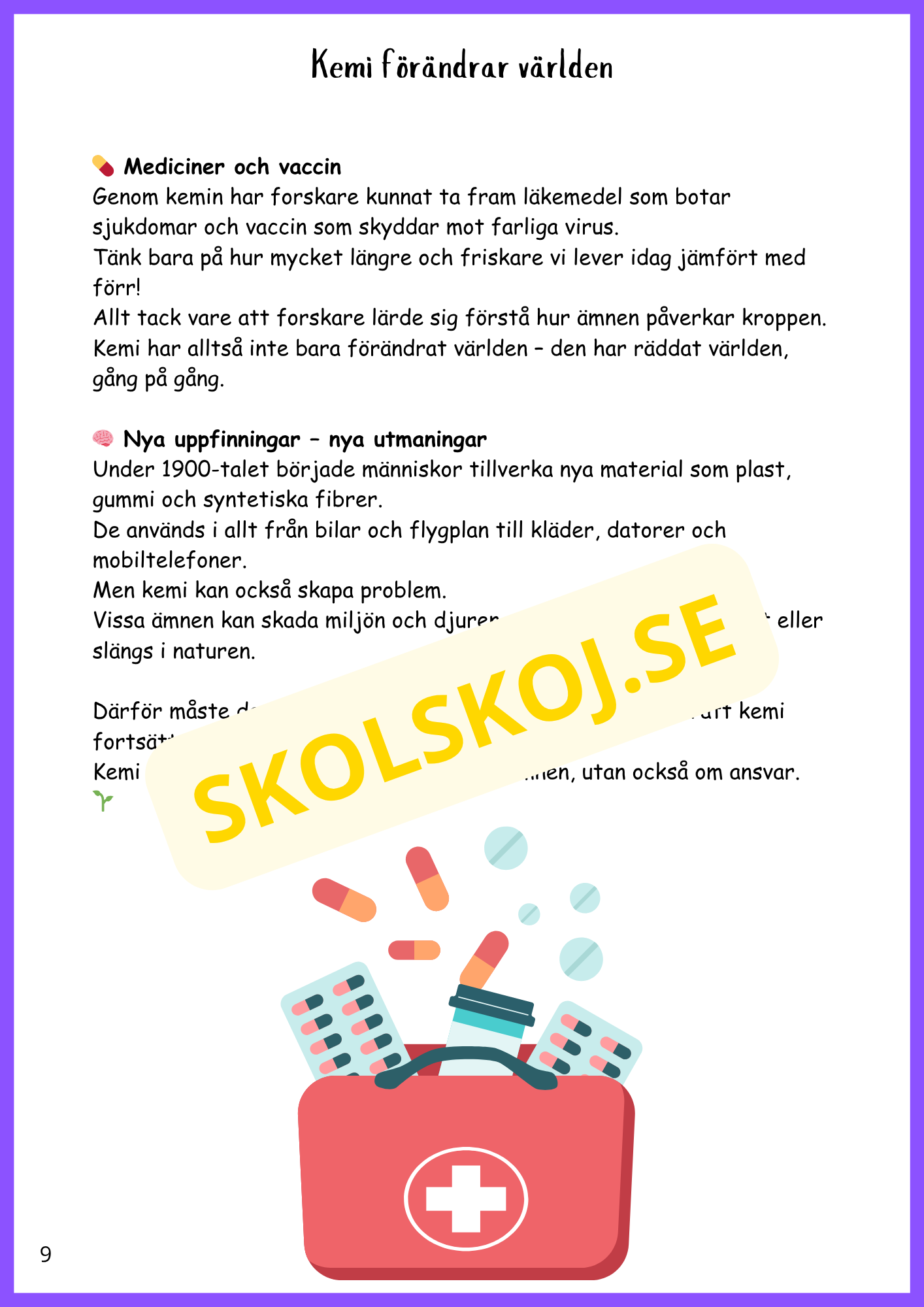 Kemi från magi till vardag - Årskurs 4 - 6