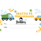 Grattis på födelsedagen - 11 kort - Powerpoint (redigerbar)