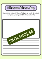 Höstskrivande - Häfte