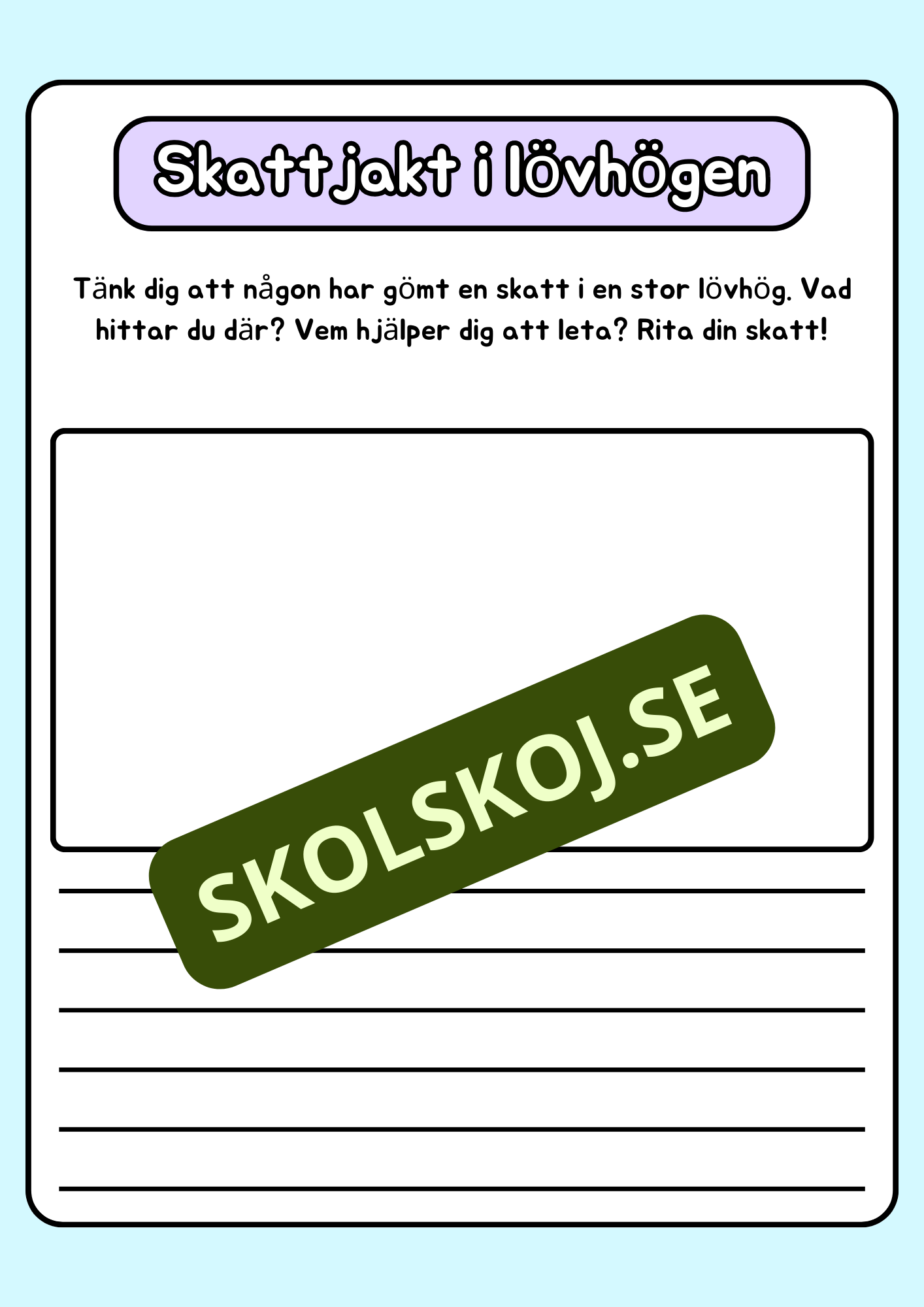 Höstskrivande - Häfte