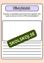 Höstskrivande - Häfte
