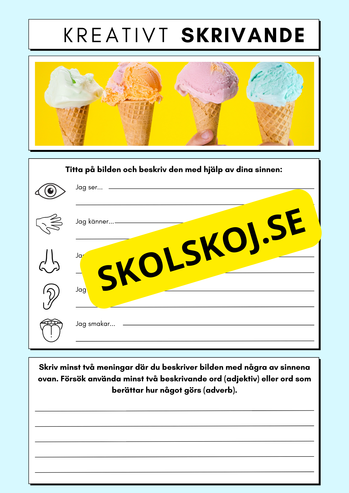 Kreativt skrivande - Häfte