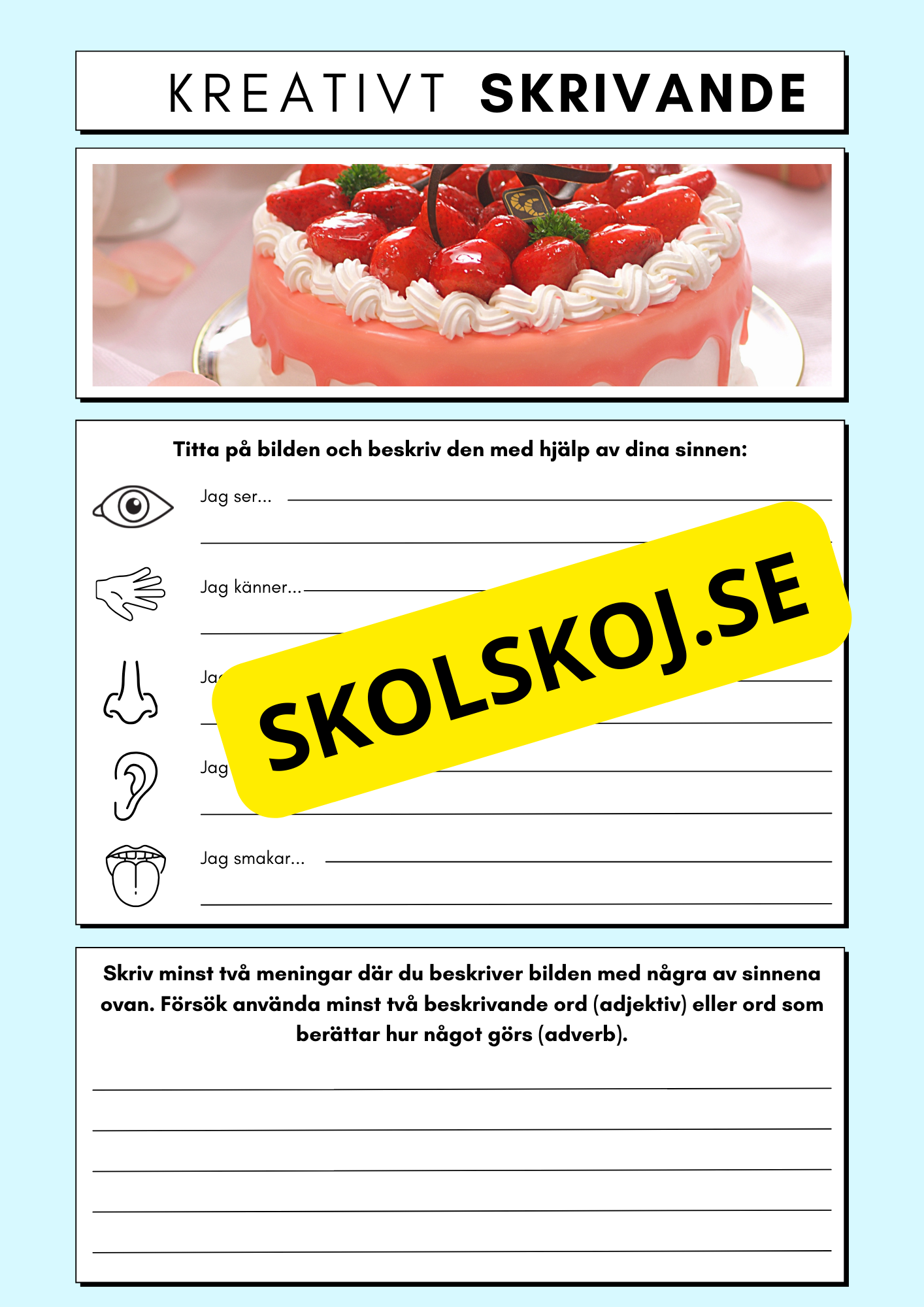 Kreativt skrivande - Häfte