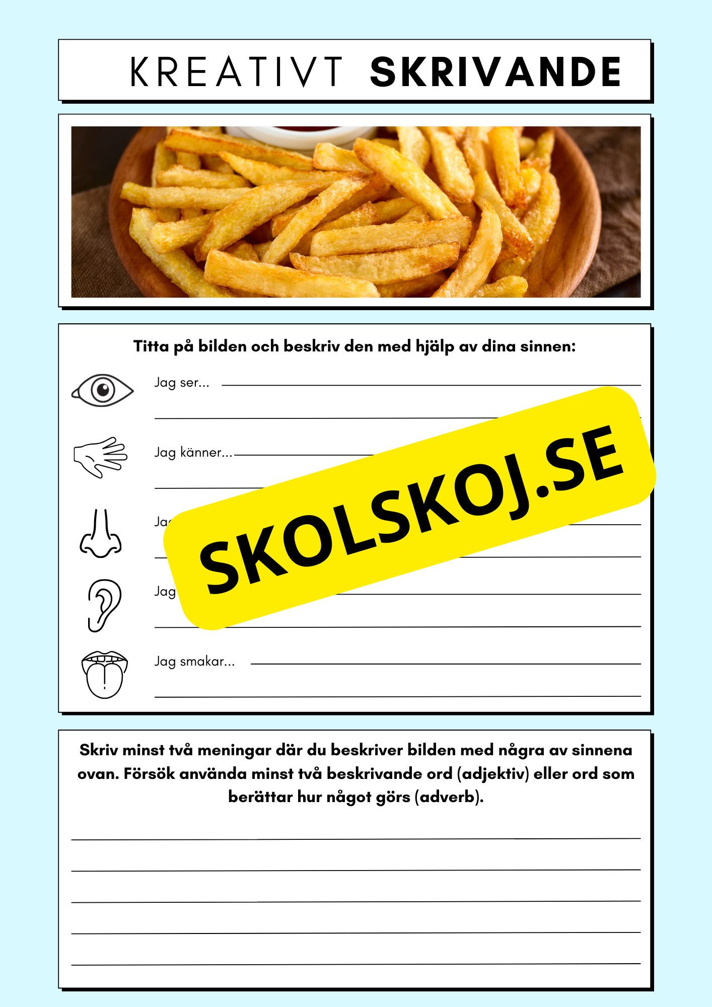 Kreativt skrivande - Häfte