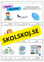 Jag lär mig skriva - Häfte