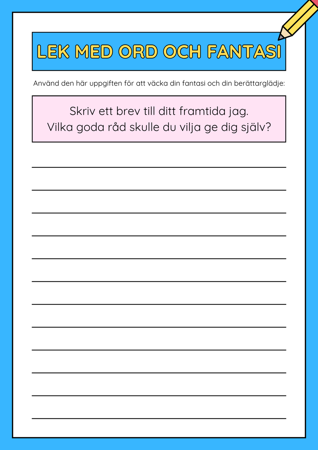 Lek med ord och fantasi