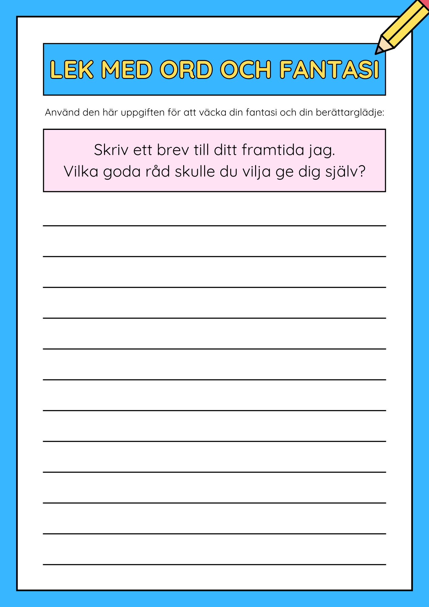 Lek med ord och fantasi