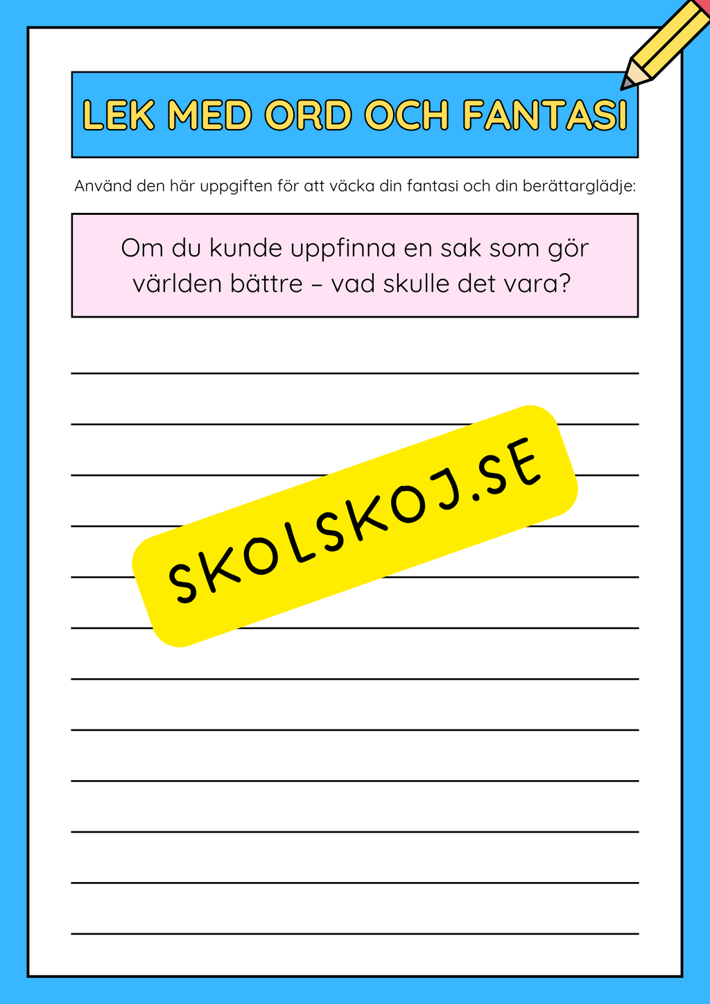 Lek med ord och fantasi