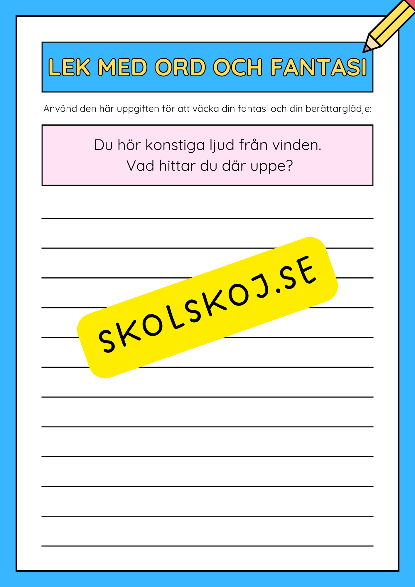 Lek med ord och fantasi