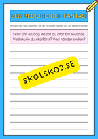 Lek med ord och fantasi