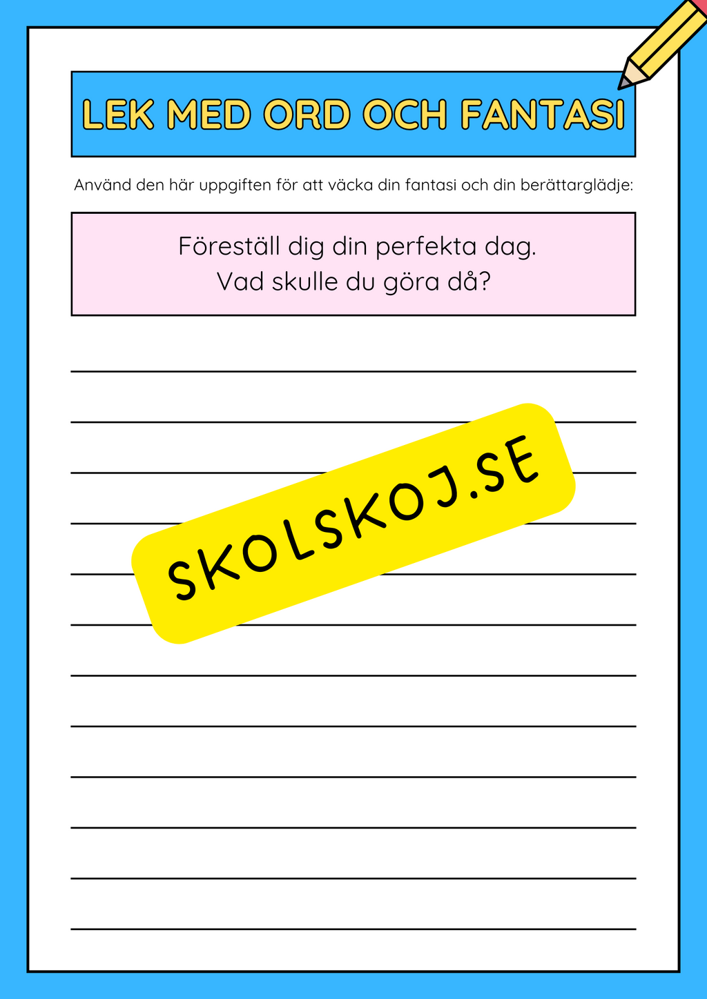 Lek med ord och fantasi