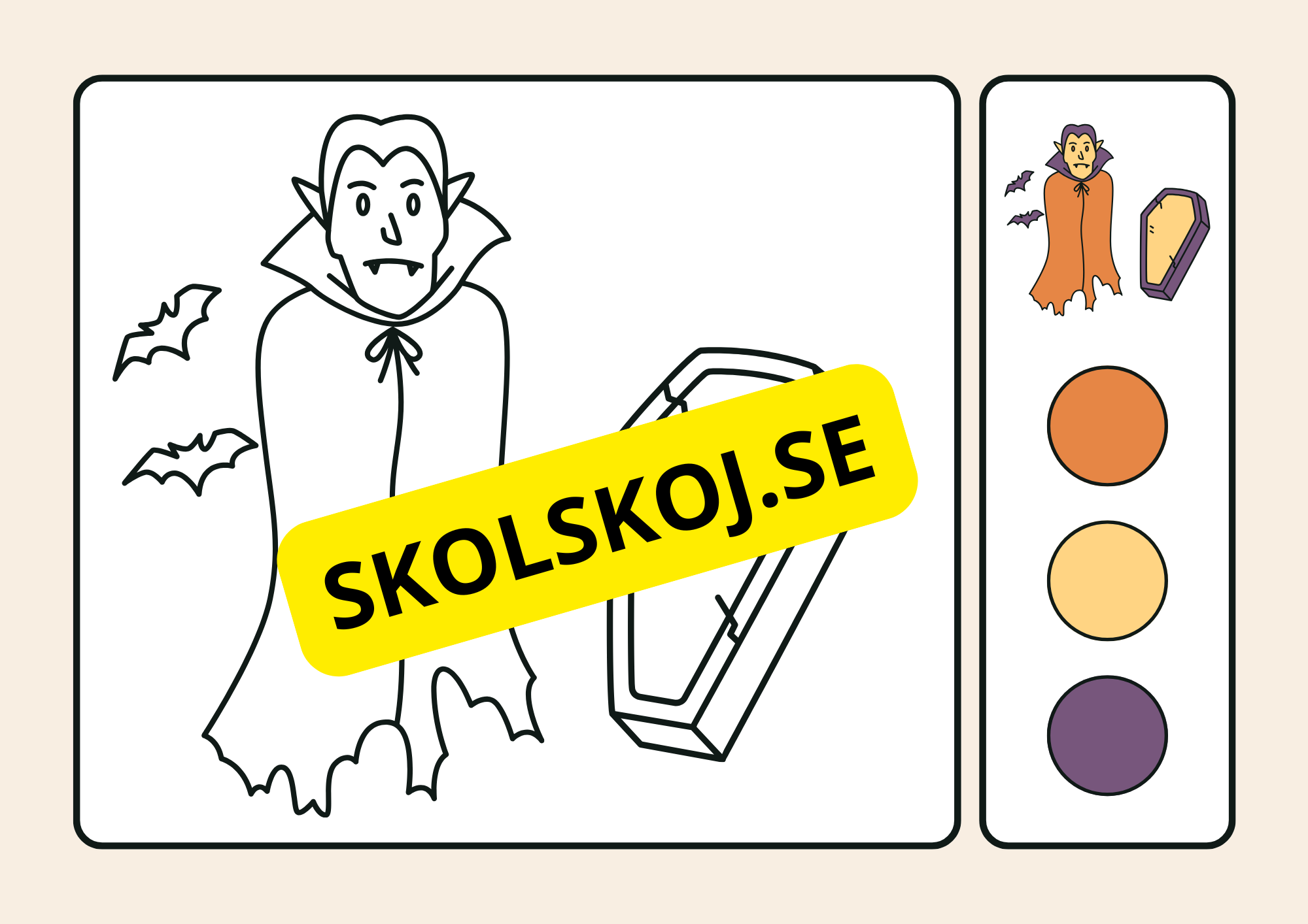 Halloween - Spöklik målarfest
