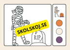 Halloween - Spöklik målarfest