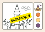Halloween - Spöklik målarfest