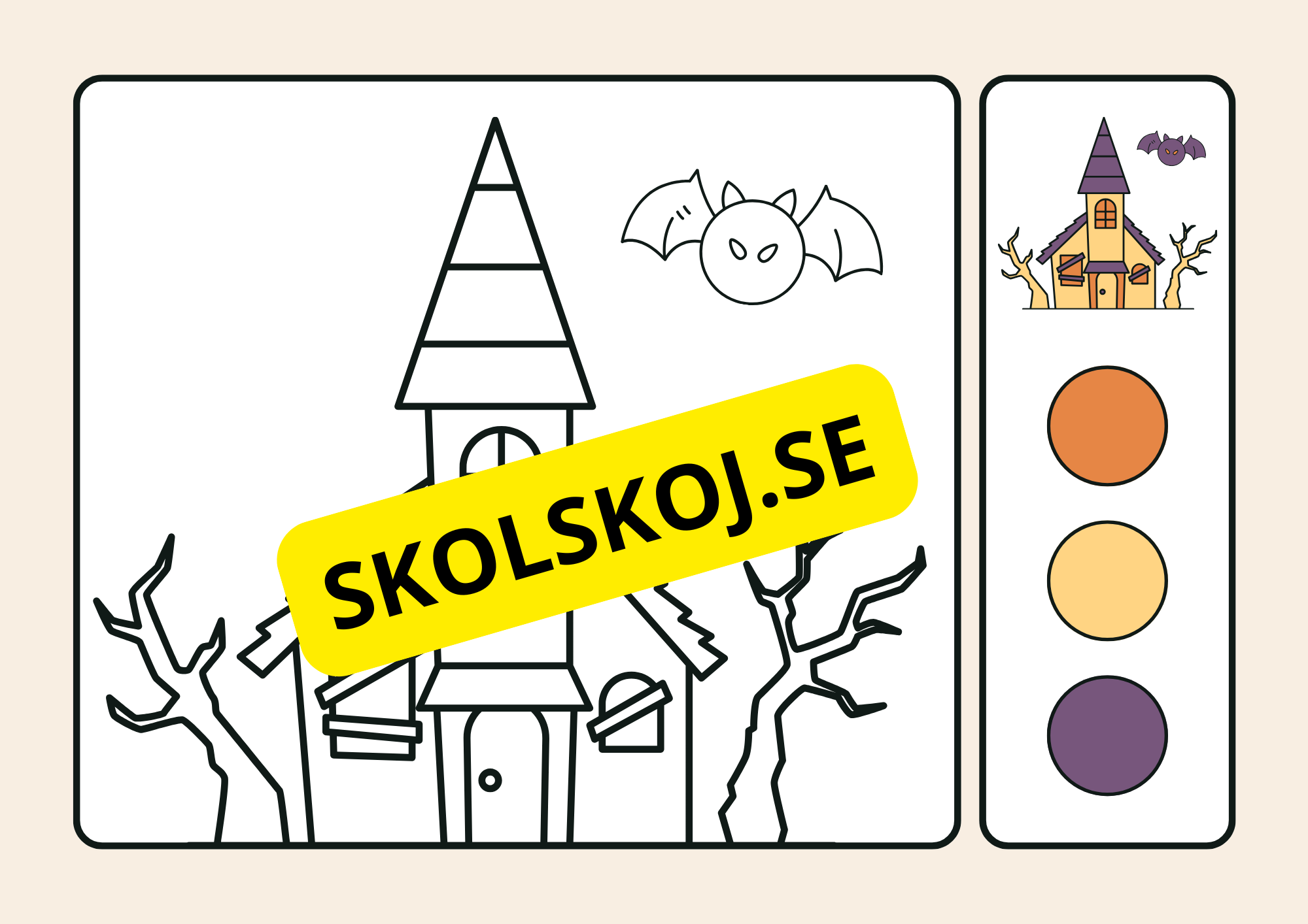 Halloween - Spöklik målarfest