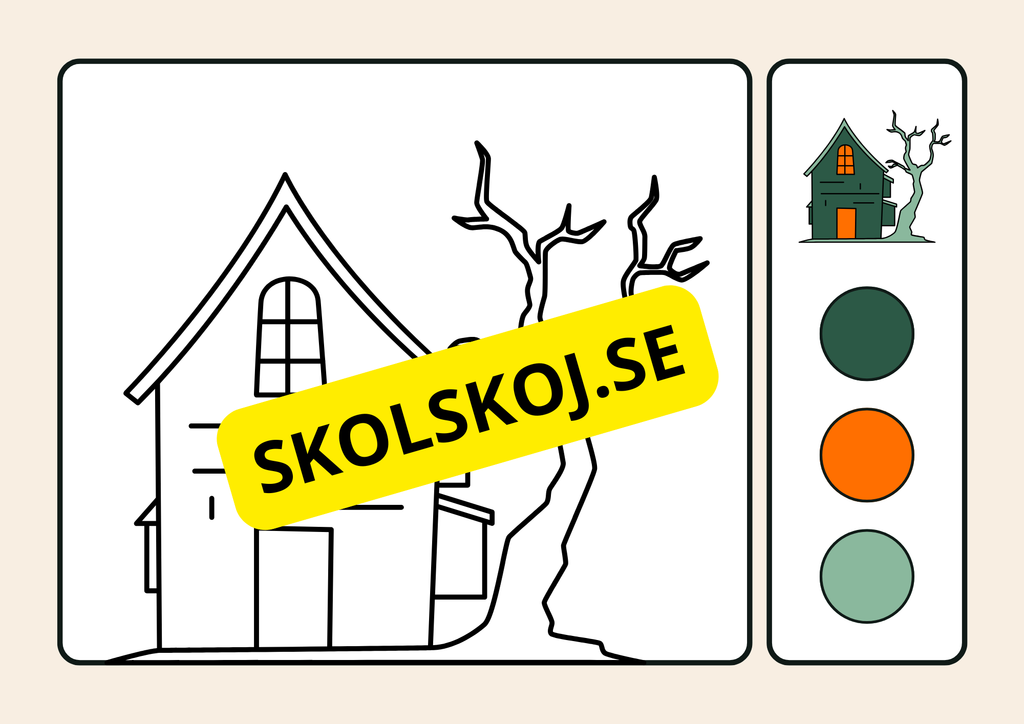 Halloween - Spöklik målarfest