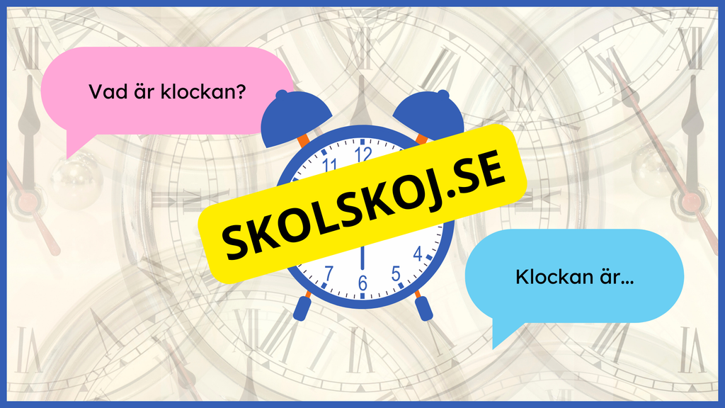 Vad är klockan? - Presentation