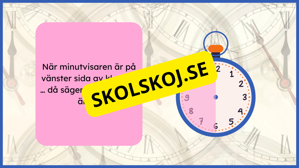Vad är klockan? - Presentation