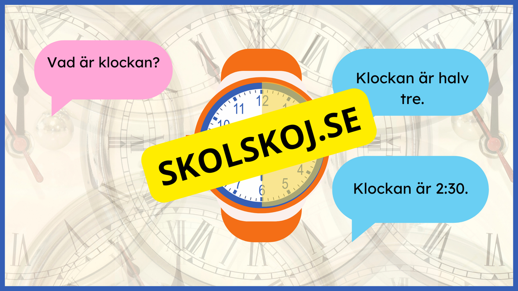 Vad är klockan? - Presentation