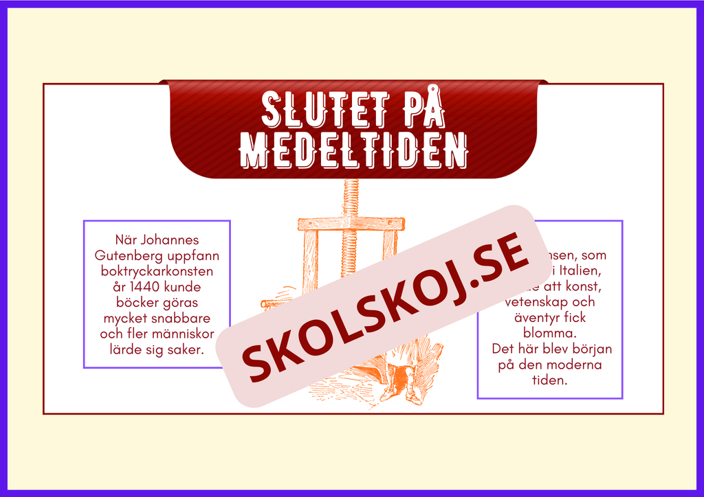 Medeltiden - Häfte