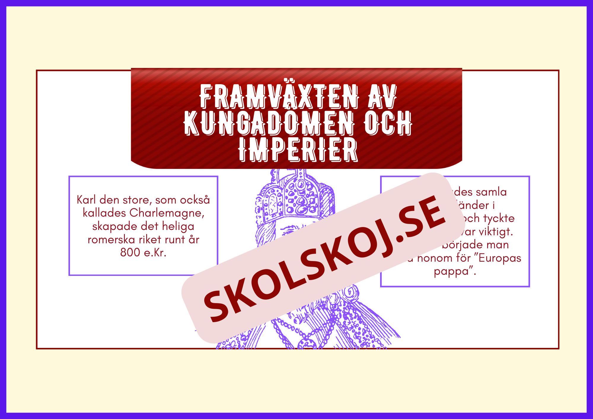 Medeltiden - Häfte