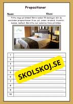 Prepositioner - Häfte
