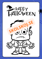 Blandade uppgifter - Halloween - Häfte