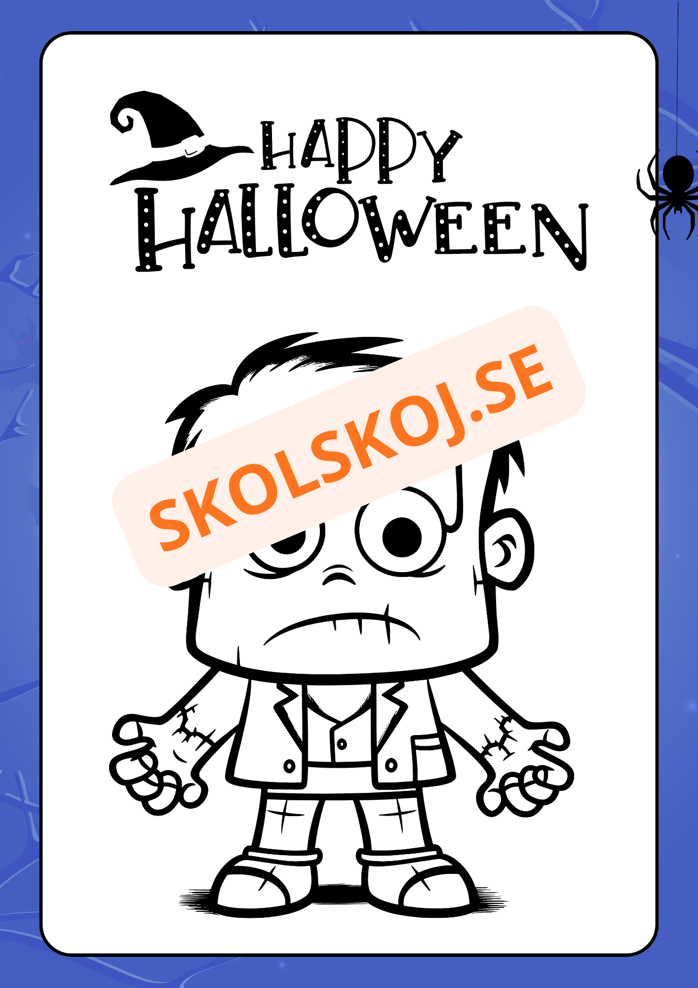 Blandade uppgifter - Halloween - Häfte