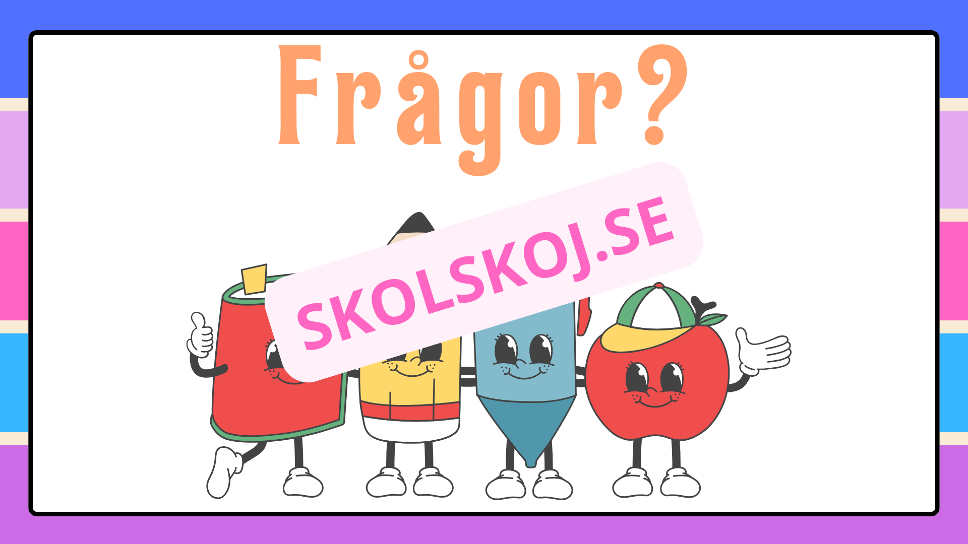 Klassrumsregler - De 5 stora