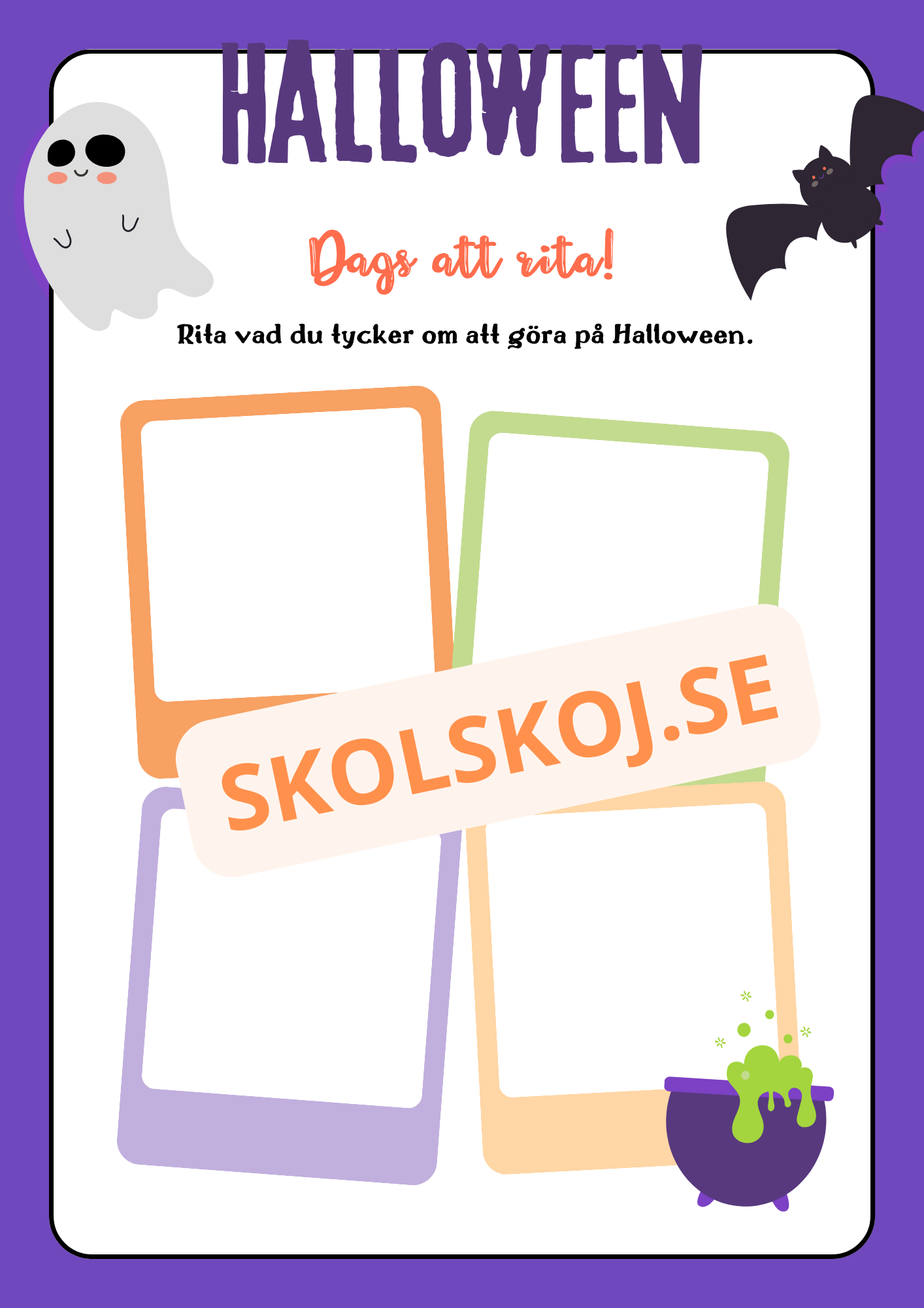 Mitt halloweenhäfte