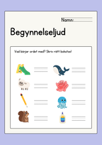 Begynnelseljud - Häfte