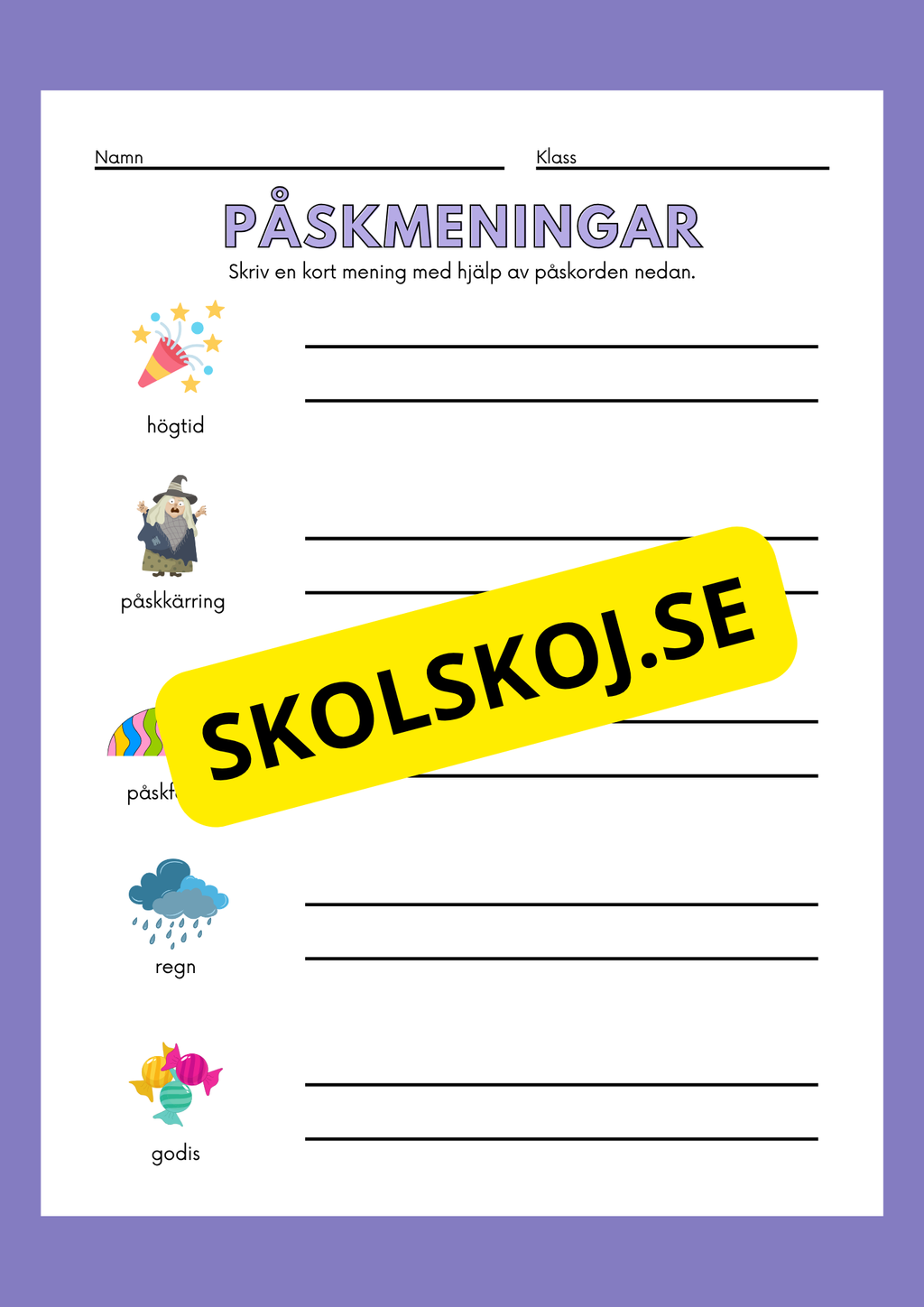 Påskhäfte - Åk 3 - 4