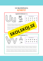 Lär dig bokstäverna - Alfabetet