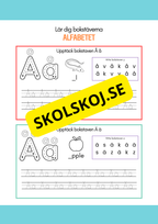 Lär dig bokstäverna - Alfabetet