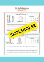 Lär dig bokstäverna - Alfabetet