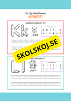 Lär dig bokstäverna - Alfabetet