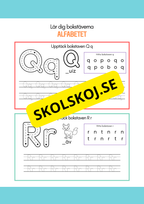 Lär dig bokstäverna - Alfabetet