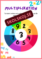 Multiplikation - Häfte - 1 - 10