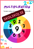 Multiplikation - Häfte - 1 - 10